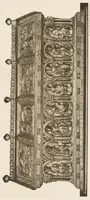 An illustration from Kunstschätze des Aachener Kaiserdomes : Werke der Goldschmiedekunst, Elfenbeinschnitzerei und Textilkunst (1904)