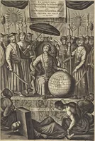 Picture 1 of 190 from Het gezandtschap der Neêrlandtsche Oost-Indische Compagnie, aan den grooten Tartarischen Cham, den tegenwoordigen keizer van China : waar in de gedenkwaerdigste geschiedenissen, die onder het reizen door de Sineesche landtschappen, Quantung, Kiangsi, Nanking, Xantung en Peking, en aan het keizerlyke hof te Peking, zedert den jaare 1655 tot 1657 zyn voorgevallen, op het bondigste verhandelt worden : beneffens een naauwkeurige beschryvinge der Sineesche steden, dorpen, regeering, weetenschappen, handwerken, zeden, godsdiensten, gebouwen, drachten, scheepen, bergen, gewaffen, dieren, &c. en oorlogen tegen de Tarters : verçiert met over de 150 afbeeldtsels, na 't leven in Sina (1693), leaf 6