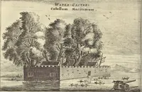 Picture 17 of 190 from Het gezandtschap der Neêrlandtsche Oost-Indische Compagnie, aan den grooten Tartarischen Cham, den tegenwoordigen keizer van China : waar in de gedenkwaerdigste geschiedenissen, die onder het reizen door de Sineesche landtschappen, Quantung, Kiangsi, Nanking, Xantung en Peking, en aan het keizerlyke hof te Peking, zedert den jaare 1655 tot 1657 zyn voorgevallen, op het bondigste verhandelt worden : beneffens een naauwkeurige beschryvinge der Sineesche steden, dorpen, regeering, weetenschappen, handwerken, zeden, godsdiensten, gebouwen, drachten, scheepen, bergen, gewaffen, dieren, &c. en oorlogen tegen de Tarters : verçiert met over de 150 afbeeldtsels, na 't leven in Sina (1693), leaf 73