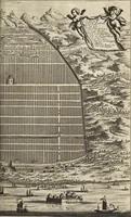 An illustration from Het gezandtschap der Neêrlandtsche Oost-Indische Compagnie, aan den grooten Tartarischen Cham, den tegenwoordigen keizer van China : waar in de gedenkwaerdigste geschiedenissen, die onder het reizen door de Sineesche landtschappen, Quantung, Kiangsi, Nanking, Xantung en Peking, en aan het keizerlyke hof te Peking, zedert den jaare 1655 tot 1657 zyn voorgevallen, op het bondigste verhandelt worden : beneffens een naauwkeurige beschryvinge der Sineesche steden, dorpen, regeering, weetenschappen, handwerken, zeden, godsdiensten, gebouwen, drachten, scheepen, bergen, gewaffen, dieren, &c. en oorlogen tegen de Tarters : verçiert met over de 150 afbeeldtsels, na 't leven in Sina (1693)