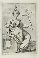 Picture 19 of 34 from Iconologie, tirée de divers auteurs : utile aux gens de lettres, aux poëtes, aux artistes, & généralement à tous les amateurs des beaux-arts (1759), leaf 361