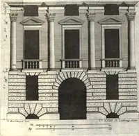 An illustration from Il forestiere istruito delle cose più rare di architettura, e di alcune pitture della città di Vicenza : dialogo (1761)