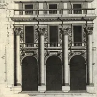 An illustration from Il forestiere istruito delle cose più rare di architettura, e di alcune pitture della città di Vicenza : dialogo (1761)