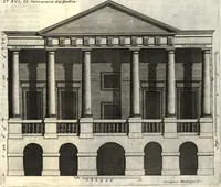 An illustration from Il forestiere istruito delle cose più rare di architettura, e di alcune pitture della città di Vicenza : dialogo (1761)