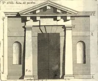 An illustration from Il forestiere istruito delle cose più rare di architettura, e di alcune pitture della città di Vicenza : dialogo (1761)