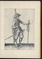 An illustration from Maniement d'armes, d'arqvebuses, mousqvetz, et piqves. En conformite de l'ordre de monseigneur le prince Maurice, prince d'Orange .. (1608)