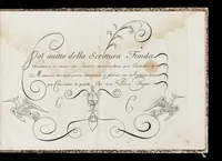 Picture 1 of 4 from Nuouo libro d' essemplari della scrittura italiana : secondo la maniera piú propria, piú facile, e piú moderna che si usa presentemente, leaf 8