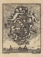 An illustration from La descrizione della pompa e dell'apparato fatto in Firenze nel battesimo del serenissimo principe di Toscana (1577)