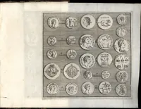 An illustration from Istituzione antiquario-numismatica, o sia, Introduzione allo studio delle antiche medaglie, in due libri proposta (1772)
