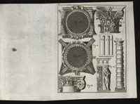 An illustration from Elemens de l'architecture civile, à l'usage des cavaliers du College Roial Thérésien (1772)
