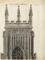 An illustration from Essays on Gothic architecture (1808)