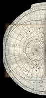 An illustration from Epitome cosmografica, o, Compendiosa introduttione all' astronomia, geografia & idrografia : per l'uso, dilucidatione, e fabbrica delle sfere, globi, planisferi, astrolabi, e tavole geografiche, e particolarmente degli stampati, e spiegati nelle publiche lettioni (1693)
