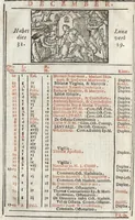 An illustration from Proprium sanctorum Romanorum et aliorum pro sacrosanta Romana cathedrali ecclesia Lateranensi : a Sac. rit. congregatione approbatum : ad commodiorem vsum, in quatuor anni partes distributum (1690)