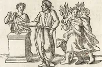 An illustration from Le memorie bresciane : opera historica e simbolica (1693)