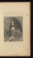 An illustration from The true effigies of the most eminent painters, and other famous artists that have flourished in Europe, curiously engraven on copper-plates : together with an account of the time when they lived, the most remarkable passages of their lives, and most considerable works : very useful for all such gentlemen as are lovers of art and ingenuity (1694)