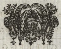 An illustration from Le glorie della gran Vergine al Sagro Monte sopra Varese, diocesi di Milano : origine, e progresso della divozione, monistero, e fabrica delle sante capelle : compendio della vita della beata Caterina, fondatrice del monistero, beata Giuliana sua prima compagna, e ven. madri sr. Benedetta Bimia e sr. Illuminata Alziati, seconda e terza abbadessa : racconto historico (1699)