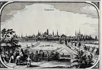 Picture 23 of 28 from Speculum Zelandiae : dat is, een beschryvinge ofte afbeelding der steden, ambachts-heerlijckheden, dorpen, castelen, ridderlijcke hofsteden, huysen en gebouwen, gelegen inde eylanden en de graeflijckheyt van Zeelandt (1660), leaf 104