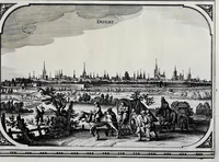 Picture 25 of 28 from Speculum Zelandiae : dat is, een beschryvinge ofte afbeelding der steden, ambachts-heerlijckheden, dorpen, castelen, ridderlijcke hofsteden, huysen en gebouwen, gelegen inde eylanden en de graeflijckheyt van Zeelandt (1660), leaf 112