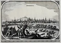 Picture 26 of 28 from Speculum Zelandiae : dat is, een beschryvinge ofte afbeelding der steden, ambachts-heerlijckheden, dorpen, castelen, ridderlijcke hofsteden, huysen en gebouwen, gelegen inde eylanden en de graeflijckheyt van Zeelandt (1660), leaf 114