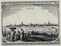 Picture 28 of 28 from Speculum Zelandiae : dat is, een beschryvinge ofte afbeelding der steden, ambachts-heerlijckheden, dorpen, castelen, ridderlijcke hofsteden, huysen en gebouwen, gelegen inde eylanden en de graeflijckheyt van Zeelandt (1660), leaf 124