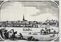 Picture 7 of 28 from Speculum Zelandiae : dat is, een beschryvinge ofte afbeelding der steden, ambachts-heerlijckheden, dorpen, castelen, ridderlijcke hofsteden, huysen en gebouwen, gelegen inde eylanden en de graeflijckheyt van Zeelandt (1660), leaf 32
