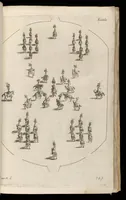 An illustration from Sieg-Streit dess Lufft vnd Wassers : Freuden-Fest zu Pferd zu dem glorwürdigisten Beyläger beeder kayserlichen Majestäten Leopoldi dess Ersten, römischen Kaysers ... vnd Margarita, gebohrner königlichen Infantin auss Hispanien : dargestellet in dero kayserlichen Residenz Statt Wienn (1667)