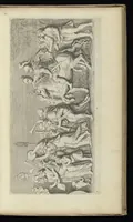 Picture 27 of 34 from Prima[-secunda] pars praecipuarum effigierum ac ornamentorum amplissimae curiae Amstelrodamensis : maiori ex parte, in candido marmore effectorum per Artum Quellinium, eiusdem civitatis statuarium = Het eerste[-tweede] deel van de voornaemste statuen ende ciraten vant konstrijck Stadthuys van Amstelredam ... = La premier [sic] partie de plusiers figures et ornements de la Maison de ville d'Amsterdam ... (1665), leaf 194