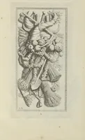 Picture 15 of 34 from Prima[-secunda] pars praecipuarum effigierum ac ornamentorum amplissimae curiae Amstelrodamensis : maiori ex parte, in candido marmore effectorum per Artum Quellinium, eiusdem civitatis statuarium = Het eerste[-tweede] deel van de voornaemste statuen ende ciraten vant konstrijck Stadthuys van Amstelredam ... = La premier [sic] partie de plusiers figures et ornements de la Maison de ville d'Amsterdam ... (1665), leaf 90