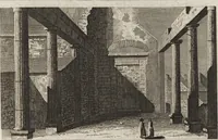 An illustration from Nuova raccolta di 100 vedutine antiche della cittá di Roma e sue vicinanze (1795)