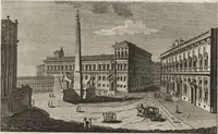 An illustration from Nuova raccolta di 100 vedutine antiche della cittá di Roma e sue vicinanze (1795)
