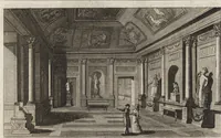 An illustration from Nuova raccolta di 100 vedutine antiche della cittá di Roma e sue vicinanze (1795)