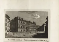 An illustration from Nuova raccolta di 100 vedutine antiche della cittá di Roma e sue vicinanze (1795)