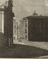 An illustration from Nuova raccolta di 100 vedutine antiche della cittá di Roma e sue vicinanze (1795)
