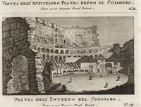 Picture 7 of 90 from Nuova raccolta di 100 vedutine antiche della cittá di Roma e sue vicinanze (1795), leaf 16