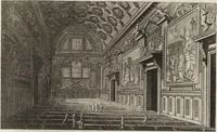 An illustration from Nuova raccolta di 100 vedutine antiche della cittá di Roma e sue vicinanze (1795)