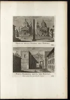 Picture 85 of 90 from Nuova raccolta di 100 vedutine antiche della cittá di Roma e sue vicinanze (1795), leaf 164