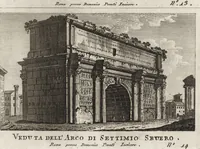 Picture 8 of 90 from Nuova raccolta di 100 vedutine antiche della cittá di Roma e sue vicinanze (1795), leaf 18