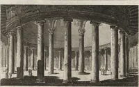 An illustration from Nuova raccolta di 100 vedutine antiche della cittá di Roma e sue vicinanze (1795)