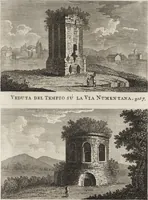 Picture 21 of 90 from Nuova raccolta di 100 vedutine antiche della cittá di Roma e sue vicinanze (1795), leaf 42