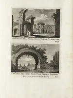Picture 27 of 90 from Nuova raccolta di 100 vedutine antiche della cittá di Roma e sue vicinanze (1795), leaf 54
