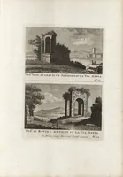An illustration from Nuova raccolta di 100 vedutine antiche della cittá di Roma e sue vicinanze (1795)