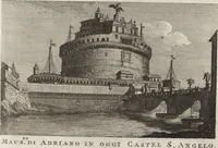 Picture 35 of 90 from Nuova raccolta di 100 vedutine antiche della cittá di Roma e sue vicinanze (1795), leaf 74