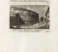 Picture 37 of 90 from Nuova raccolta di 100 vedutine antiche della cittá di Roma e sue vicinanze (1795), leaf 76