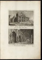 An illustration from Nuova raccolta di 100 vedutine antiche della cittá di Roma e sue vicinanze (1795)