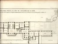 An illustration from De la distribution des maisons de plaisance, et de la decoration des edifices en general (1737)