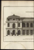 An illustration from De la distribution des maisons de plaisance, et de la decoration des edifices en general (1737)