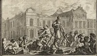 An illustration from De la distribution des maisons de plaisance, et de la decoration des edifices en general (1737)