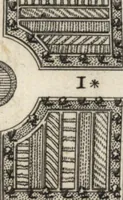 An illustration from De la distribution des maisons de plaisance, et de la decoration des edifices en general (1737)