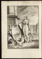 An illustration from De la distribution des maisons de plaisance, et de la decoration des edifices en general (1737)
