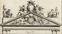 An illustration from De la distribution des maisons de plaisance, et de la decoration des edifices en general (1737)